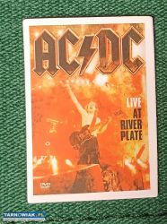 AC/DC naklejka sticker Angus Young Live at river - Obrazek 1