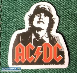 AC/DC naklejka sticker Angus Young Powerage - Obrazek 1