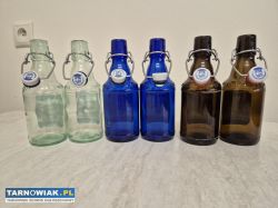 Flensburger butelki po piwie 0,33ml   porcelanowy - Obrazek 1