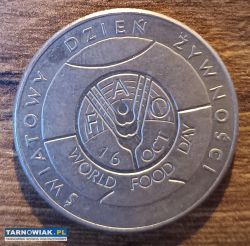 Moneta 50zł Światowy Dzień Żywności 1981 rok - Obrazek 1