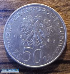 Moneta 50zł Światowy Dzień Żywności 1981 rok - Obrazek 2