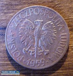 Moneta 10 zł Tadeusz Kościuszko 1959 rok - Obrazek 2