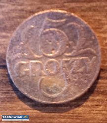 Moneta 5 groszy 1937 rok - Obrazek 1