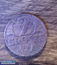 Moneta 2 grosze 1925 rok - Obrazek 1