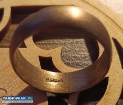 Obrączka Union gold scharnier sygnet - Obrazek 4