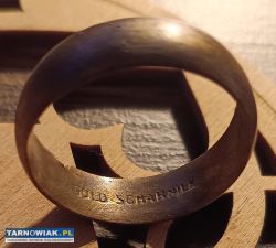 Obrączka Union gold scharnier sygnet - Obrazek 3