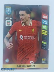 Darwin Nunez 60 karta Fifa 365 Adrenaline XL 2025 - Obrazek 1