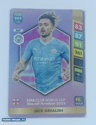 Jack Grealish 367 karta Fifa 365 Adrenaline XL - Obrazek 1