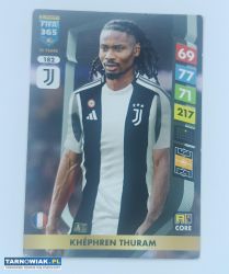 Khephren Thuram 182 karta Fifa 365 Adrenaline XL - Obrazek 1