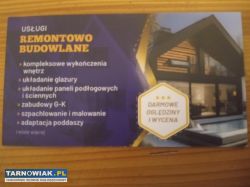 Usługi remontowo budowlane - Obrazek 1
