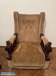 Narożnik, fotele, pufy Vintage - Obrazek 1