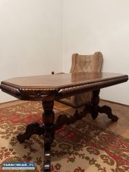 Ława KALWARIA vintage drewniana - Obrazek 1