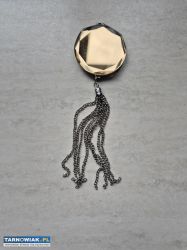 Wisiorek z łańcuszkiem  dł. wisiorka 18cm  stan ba - Obrazek 1