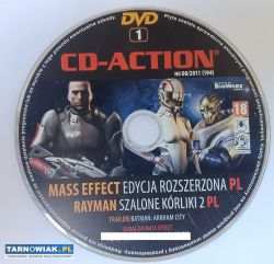 Cd action dvd 1 08.2011 mass effect rayman - Obrazek 1