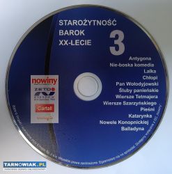 Starożytność barok XX-lecie Lektury na CD część 3 - Obrazek 1