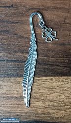 Metalowa zakładka w kształcie pióra w pudełku - Obrazek 2