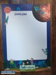Dyplom A4 Matlandia kosmos GWO - Obrazek 1