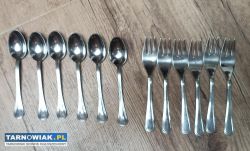 Zestaw sztućców deserowych komplet 12 sztuk - Obrazek 1