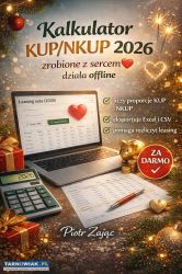 Kalkulator KUP/NKUP 2026 – darmowe narzędzie dla b - Obrazek 1
