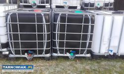 beczka Mauzer 1000l czarna granatowa mleczna - Obrazek 1