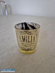 Szklaneczka, szklanka, literatka z imieniem Emilia - Obrazek 1
