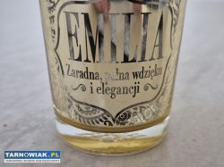 Szklaneczka, szklanka, literatka z imieniem Emilia - Obrazek 2