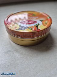 Pudełko po cukierkach Kalfany metalowe  śred. 10cm - Obrazek 2