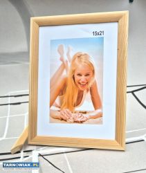 ramki z naturalnego, surowego drewna - Obrazek 3