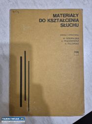 Materiały do kształcenia słuchu  Maria Dziewulska - Obrazek 1