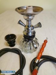 Shisha, fajka wodna, mała wys. 20cm 2 sztuki węży - Obrazek 4