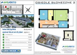 Brzozówka Tarnów dwupoziomowe 78 m2 ogródek - Obrazek 2
