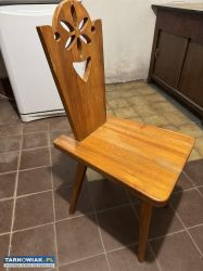 Stół z krzesłami + półki i kredens CEPELIA - Obrazek 2