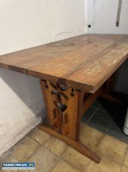 Stół z krzesłami + półki i kredens CEPELIA - Obrazek 3