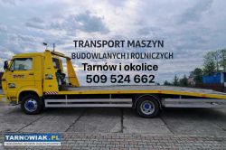 Transport maszyn budowlanych i rolniczych - Obrazek 1