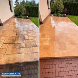Czyszczenie kostki brukowej elewacji Tarnów Mycie - Obrazek 2