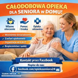 Oferujemy całodobową opiekę domową nad seniorami - Obrazek 1