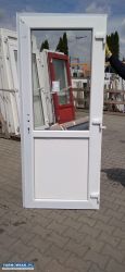 Drzwi pcv 90x210 białe - Obrazek 3