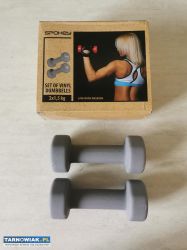 Hantle, hantelki, ciężarki 2x1,5kg Spokey nowe - Obrazek 1