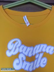 Sukienka dzianinowa miodowa Coccodrillo 164 - Obrazek 2