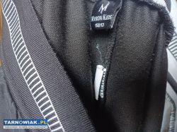 Szerokie czarne spodnie dresowe  Myron Kids 158 - Obrazek 2