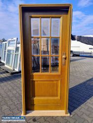 Drzwi wewnętrzne skrzydło 80 przeszklone - Obrazek 2