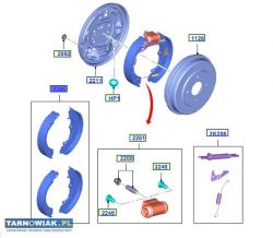 Zestaw - okładziny hamulców - ford - Obrazek 1