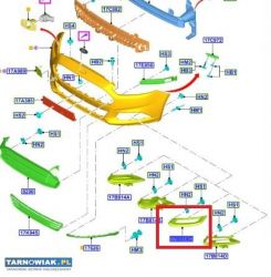 Kratka, lewa strona ford - Obrazek 1