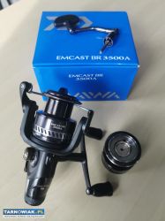 2x Kołowrotek Daiwa Emcast BR 3500A - Obrazek 3