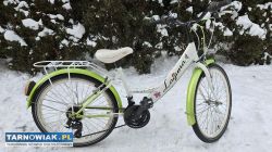 Rower 24 Kands Laguna damka dziewczęcy sprawny - Obrazek 1