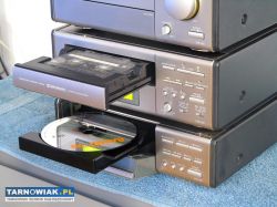 Wieża Denon pilot Wzmacniacz Radio CD Mag AUX PHON - Obrazek 3