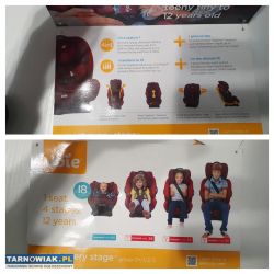 Fotelik samochodowy 4 ustawienia - Obrazek 3