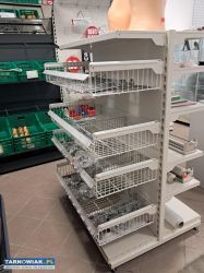 Regał sklepowy dwustronny - gondola - Obrazek 2