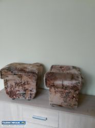 Dwie pufy ze schowkiem. - Obrazek 1