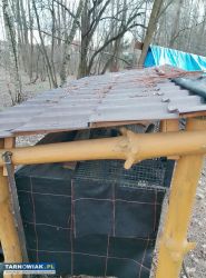 Wiata z klatką na króliki - Obrazek 3